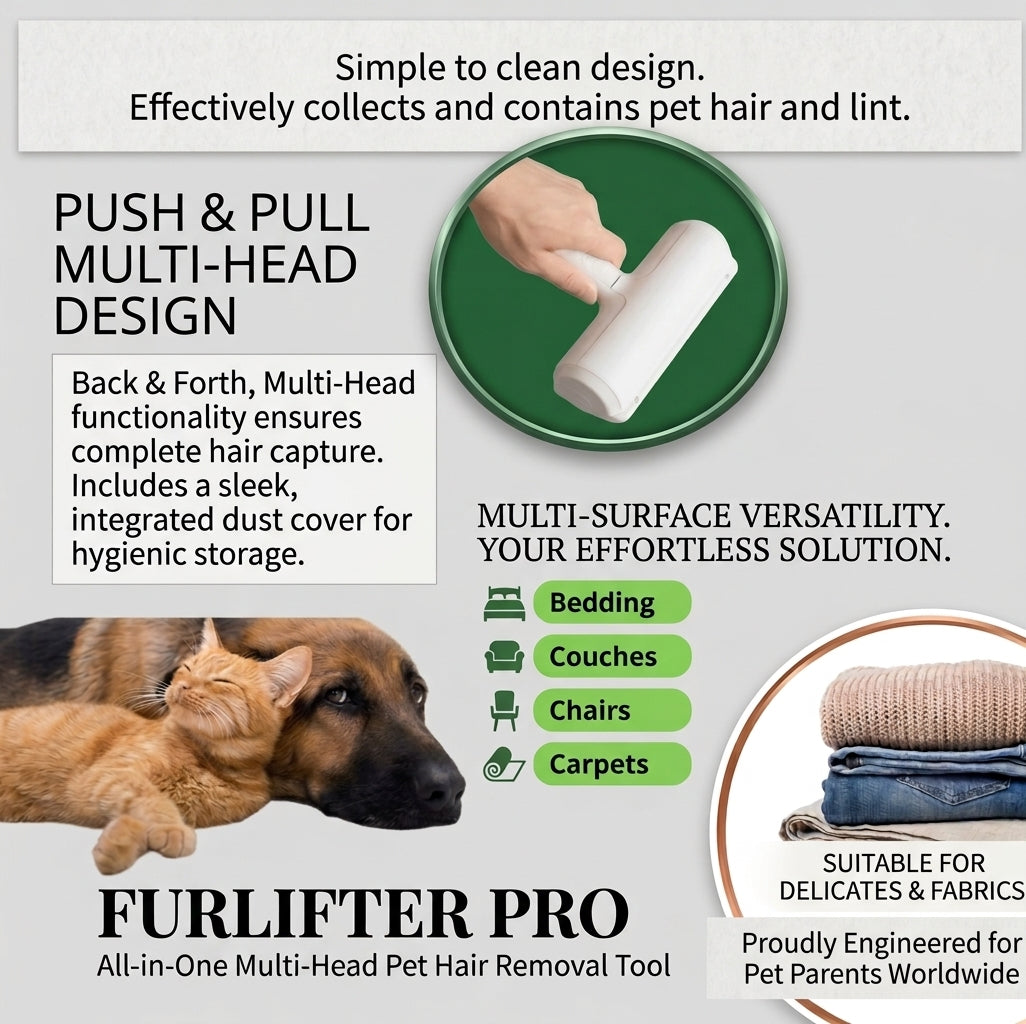 Reusable Pet Hair Remover Roller