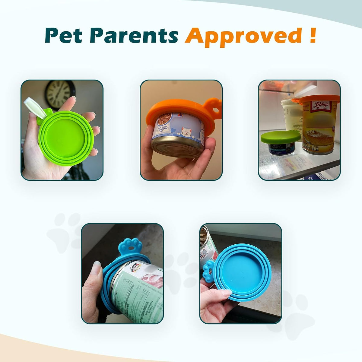 Silicone Can Cover Lids (4-Pack)
