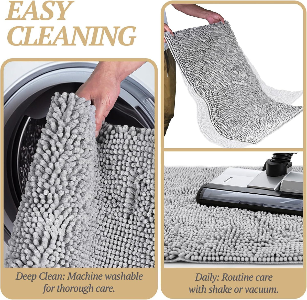 Chenille Muddy-Paw Door Mat