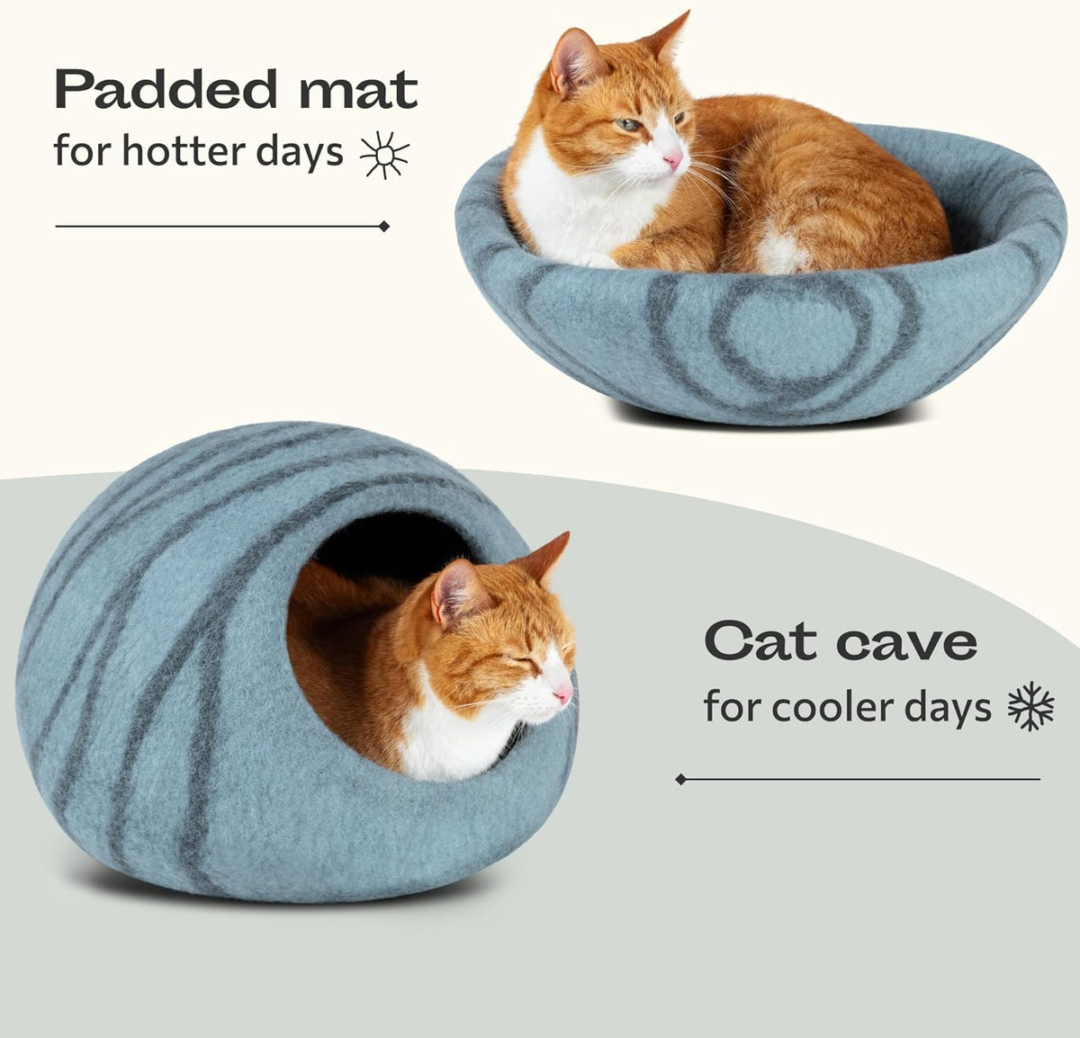 Premium Felt Cat Cave