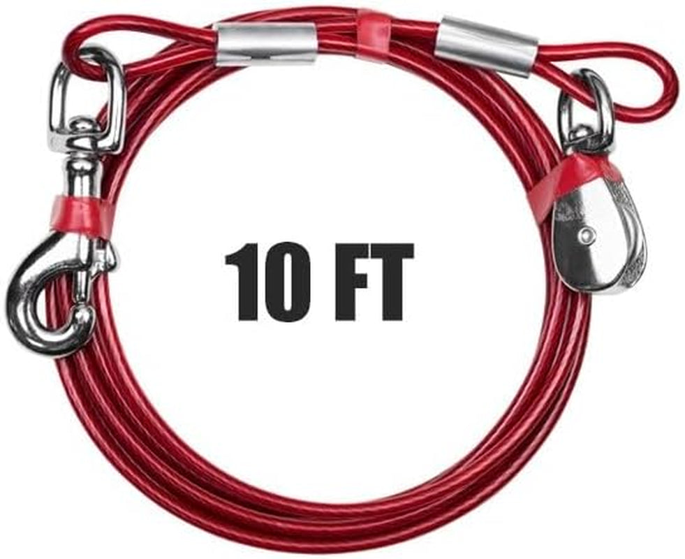 Aerial Pet Trolley Tie-Out System