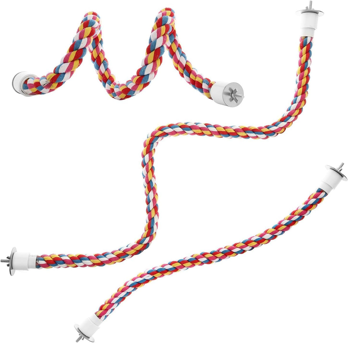Bird Rope Bungee Perch Toy