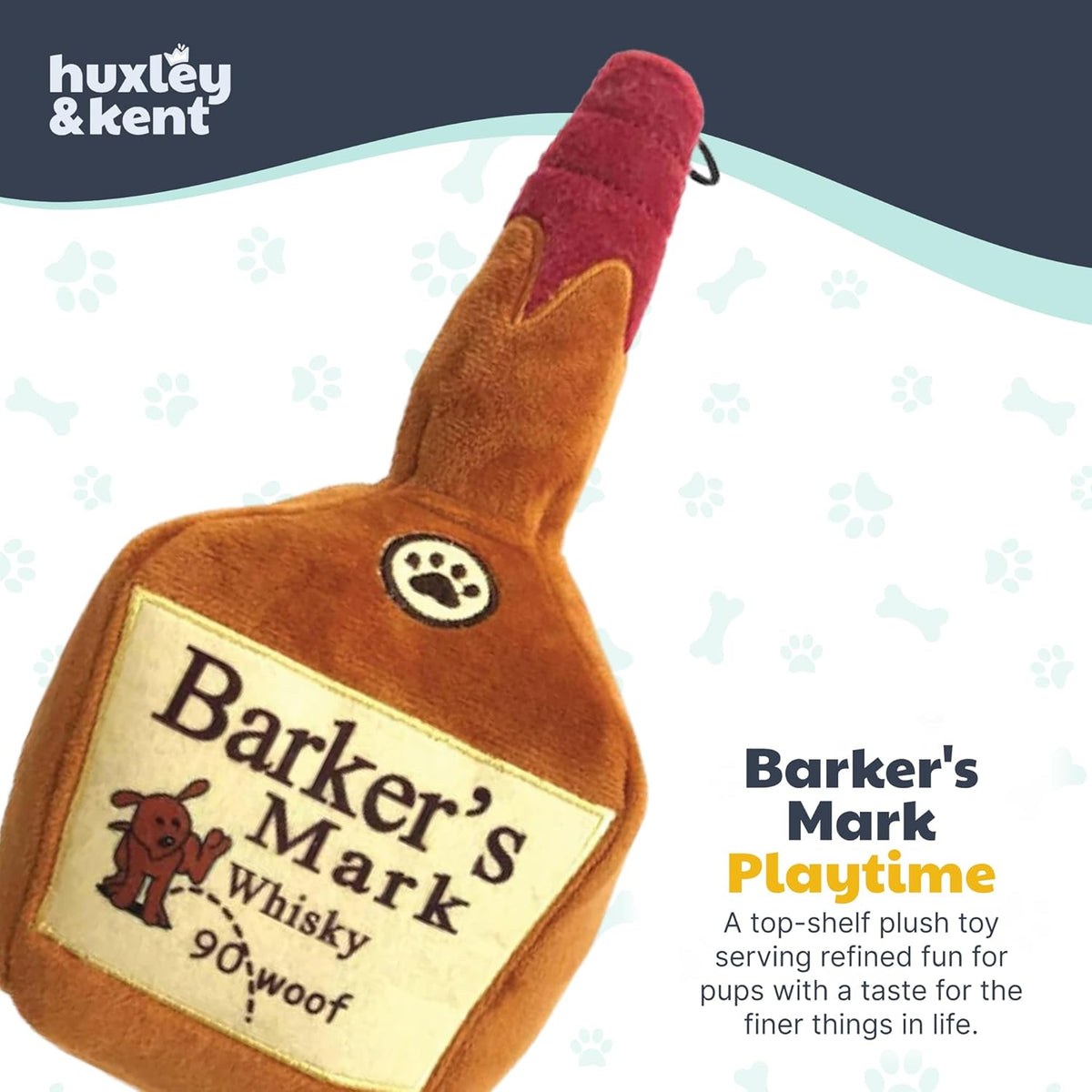 Squeaky Plush Dog Toy