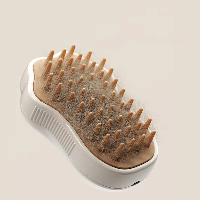 3-In-1 Electric Steam Grooming Brush