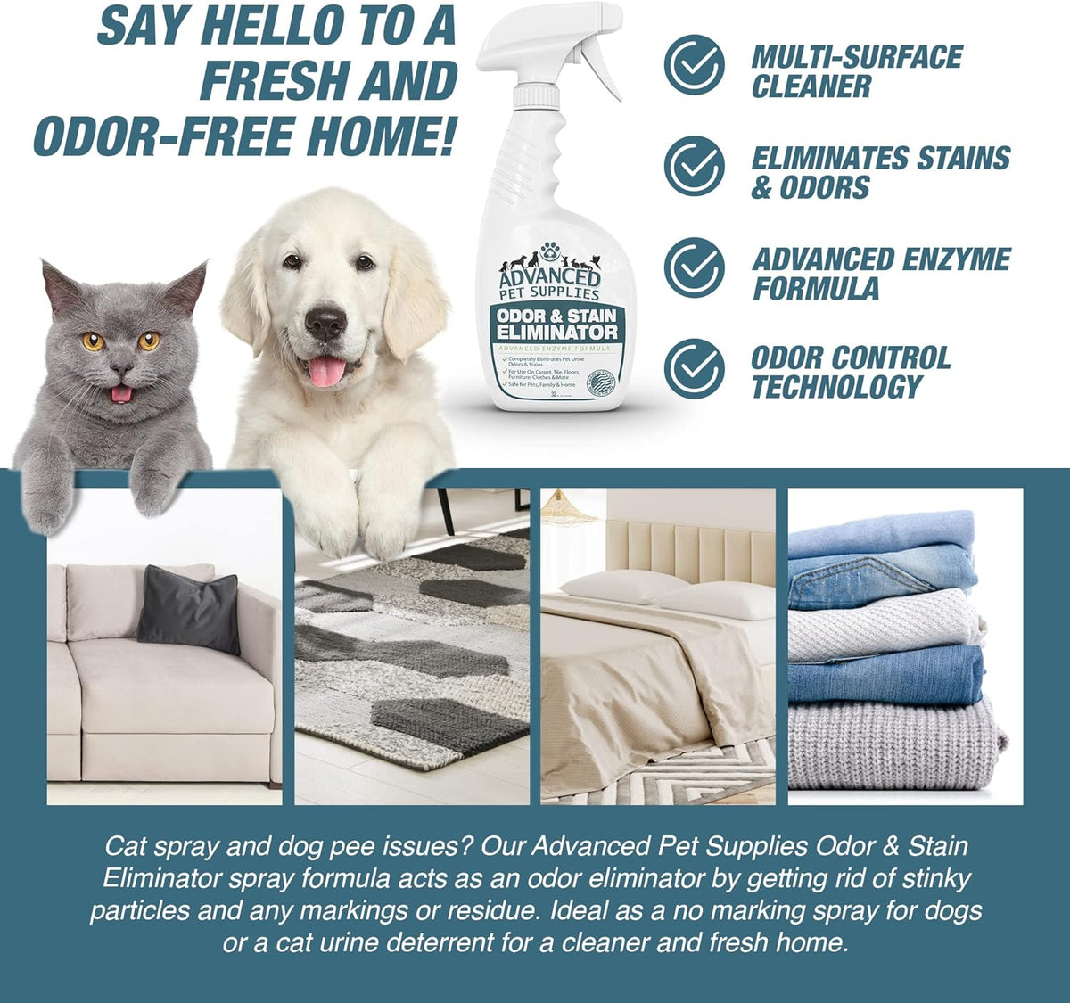 Advanced Pet Odor & Stain Eliminator