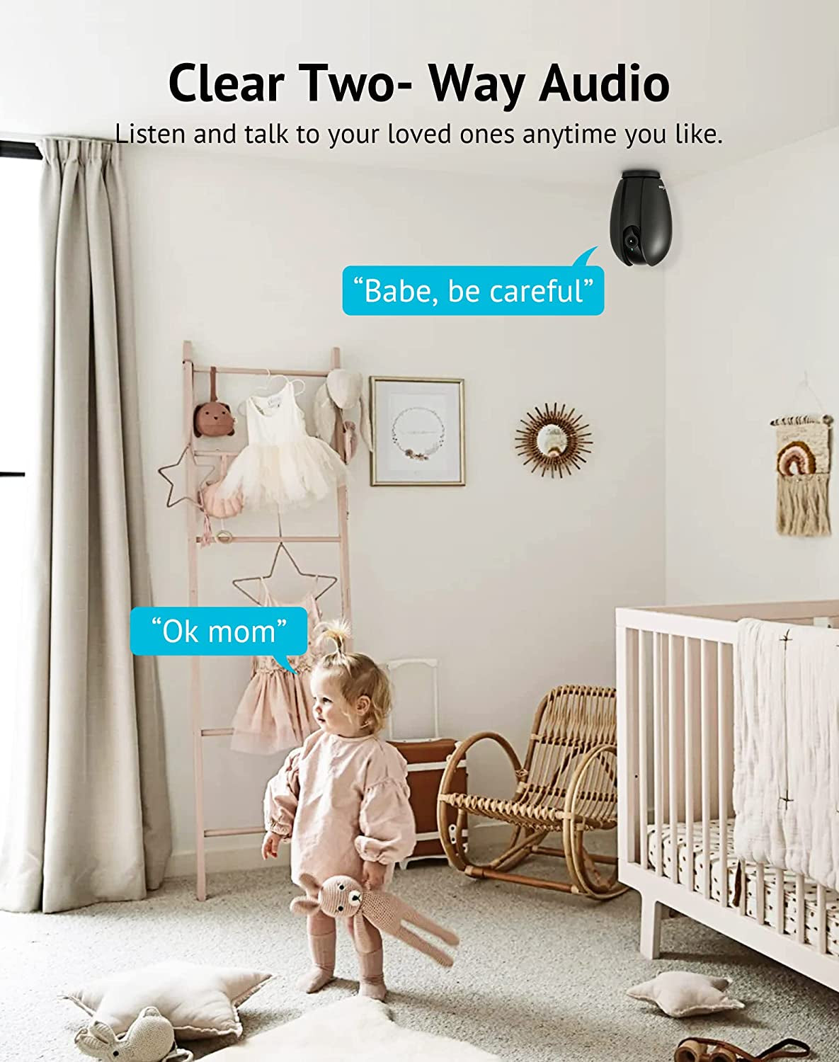 Wifi Pet Camera W/ 2-Way Audio