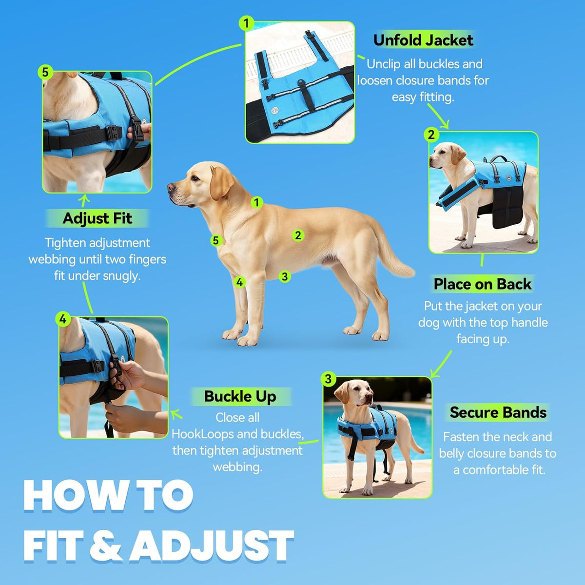 Ripstop Dog Life Vest