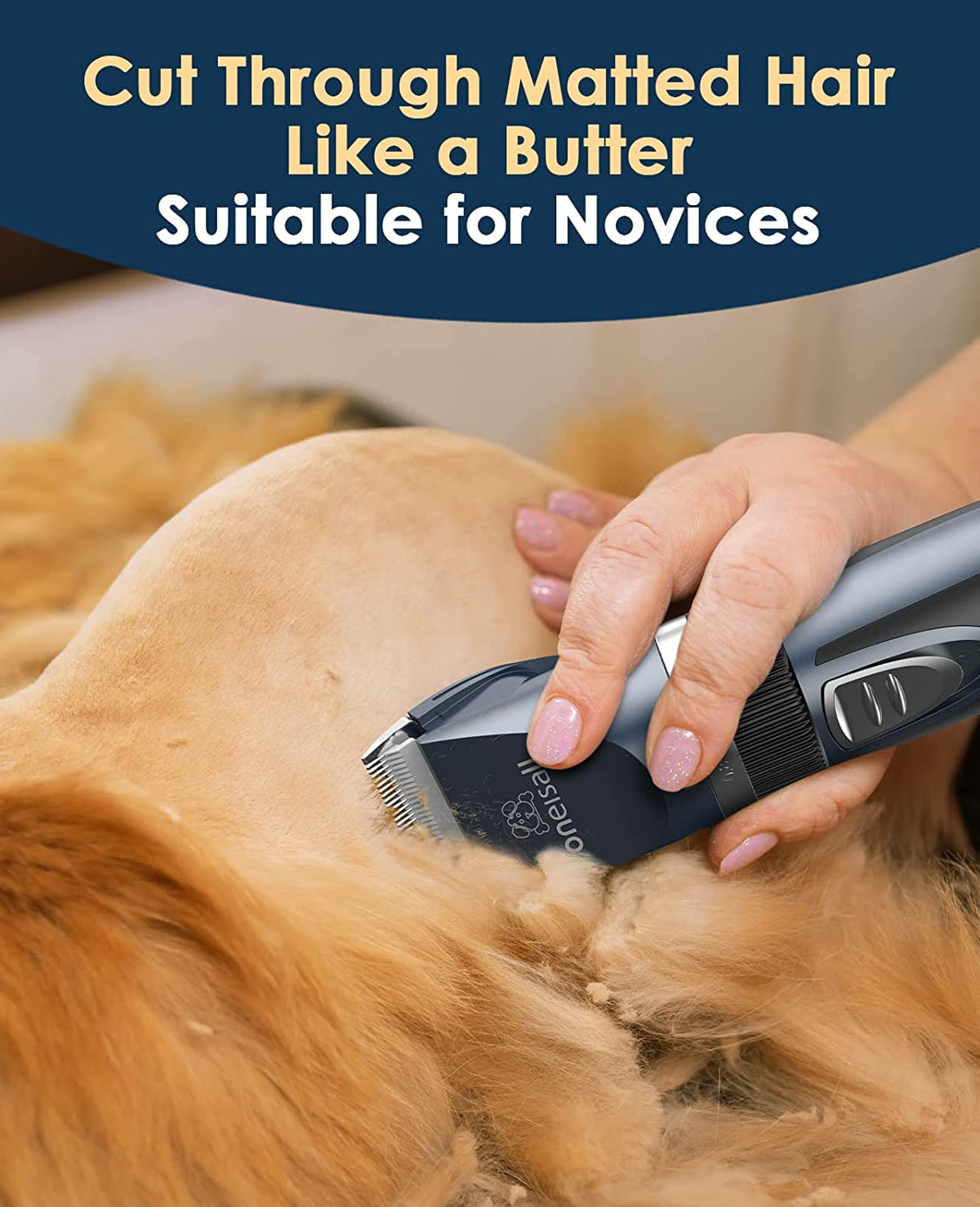 Quiet Cordless Cat Clippers