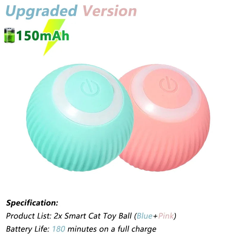 Electric Rolling Ball Interactive Cat Toy