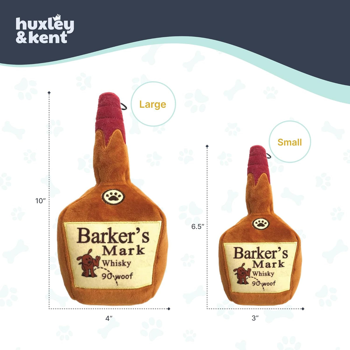 Squeaky Plush Dog Toy
