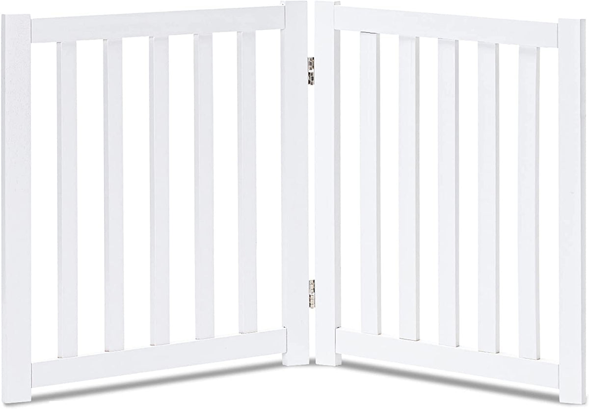 Solid Wood Freestanding Pet Gate