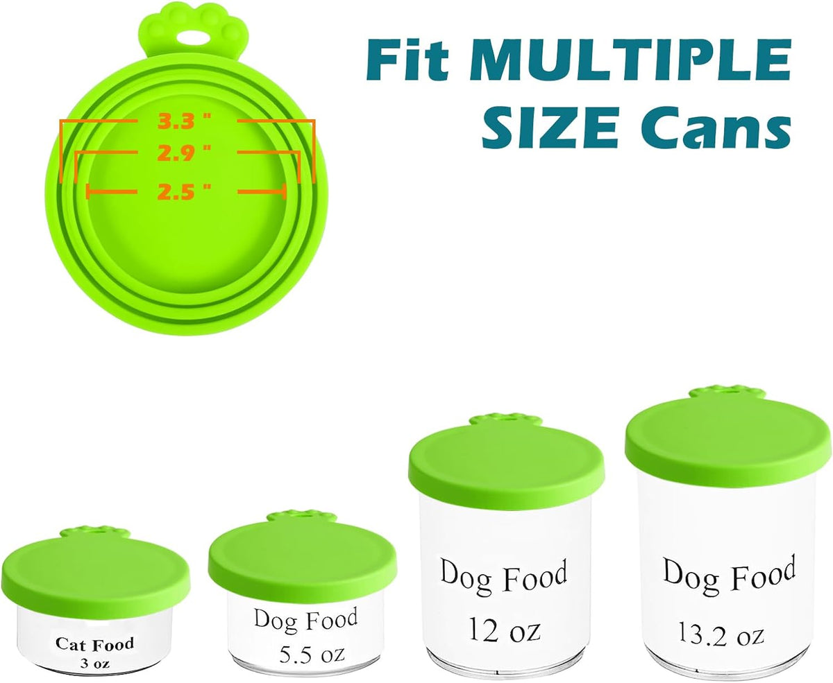 Silicone Can Cover Lids (4-Pack)