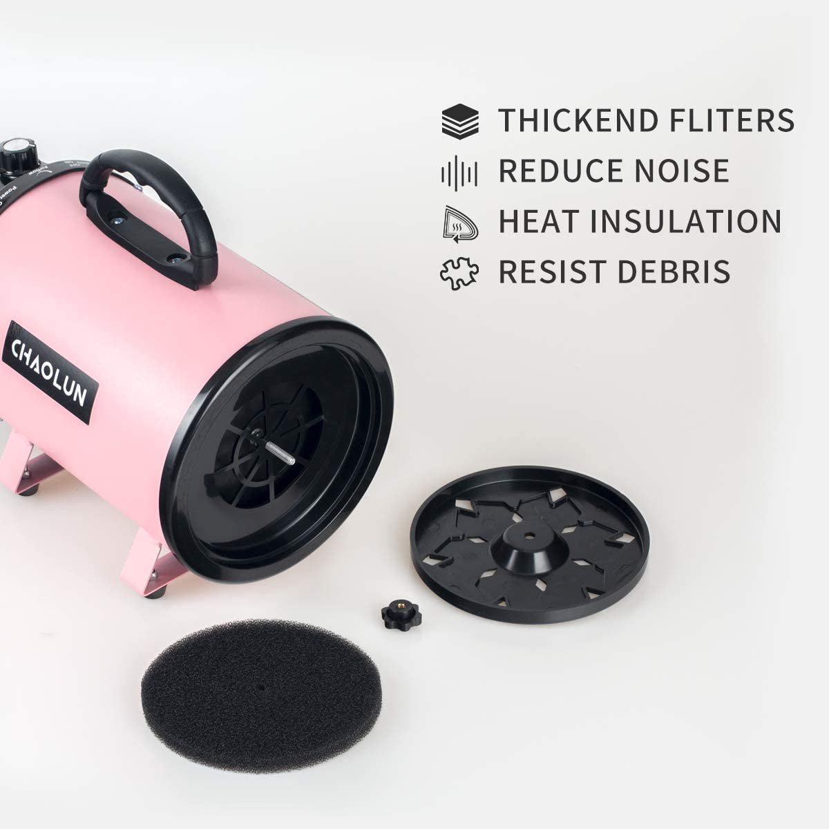 High-Velocity Pet Grooming Hair Dryer
