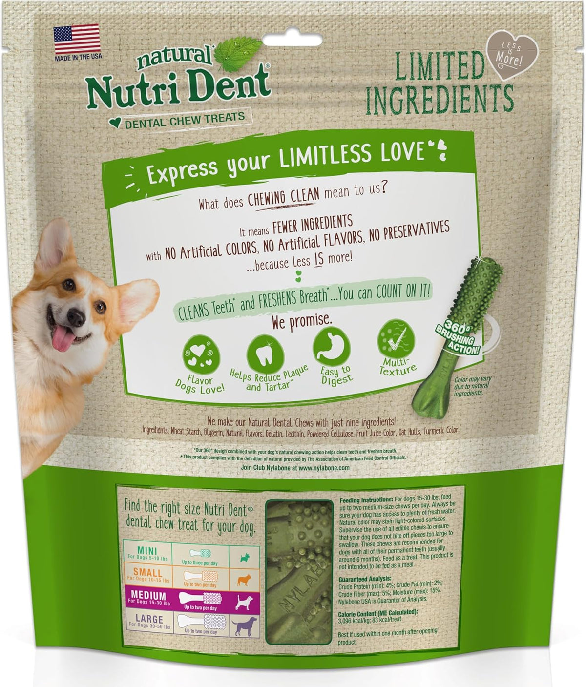 Nutri Dent Dental Chew Treats