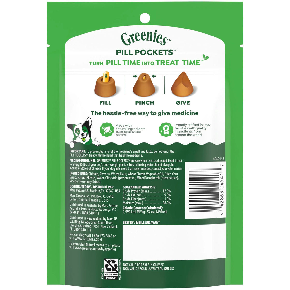 Pill Pockets, Chicken (30-Pack)