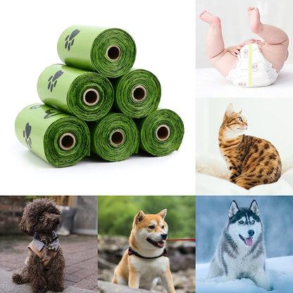 Dog Poop Bags 280 Counts, Extra Thick Leak-Proof, Scented