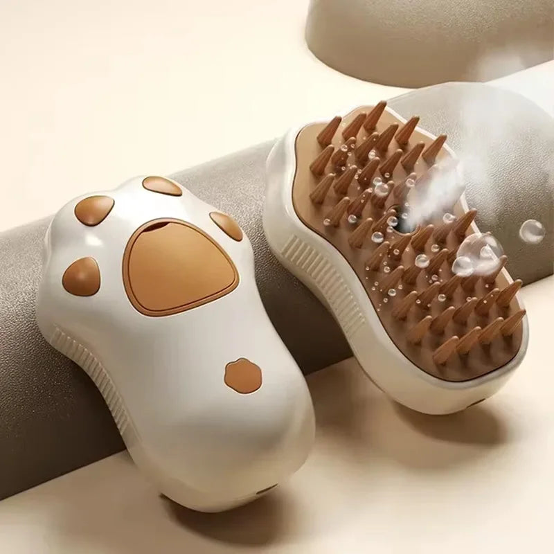3-In-1 Electric Steam Grooming Brush