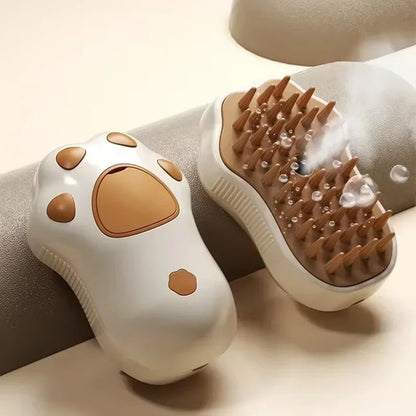 3-In-1 Electric Steam Grooming Brush