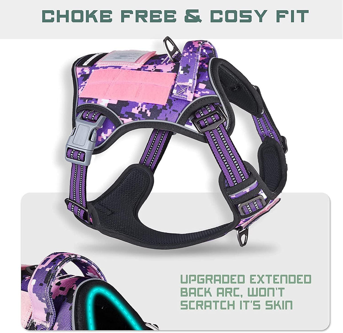No-Pull Tactical Dog Harness