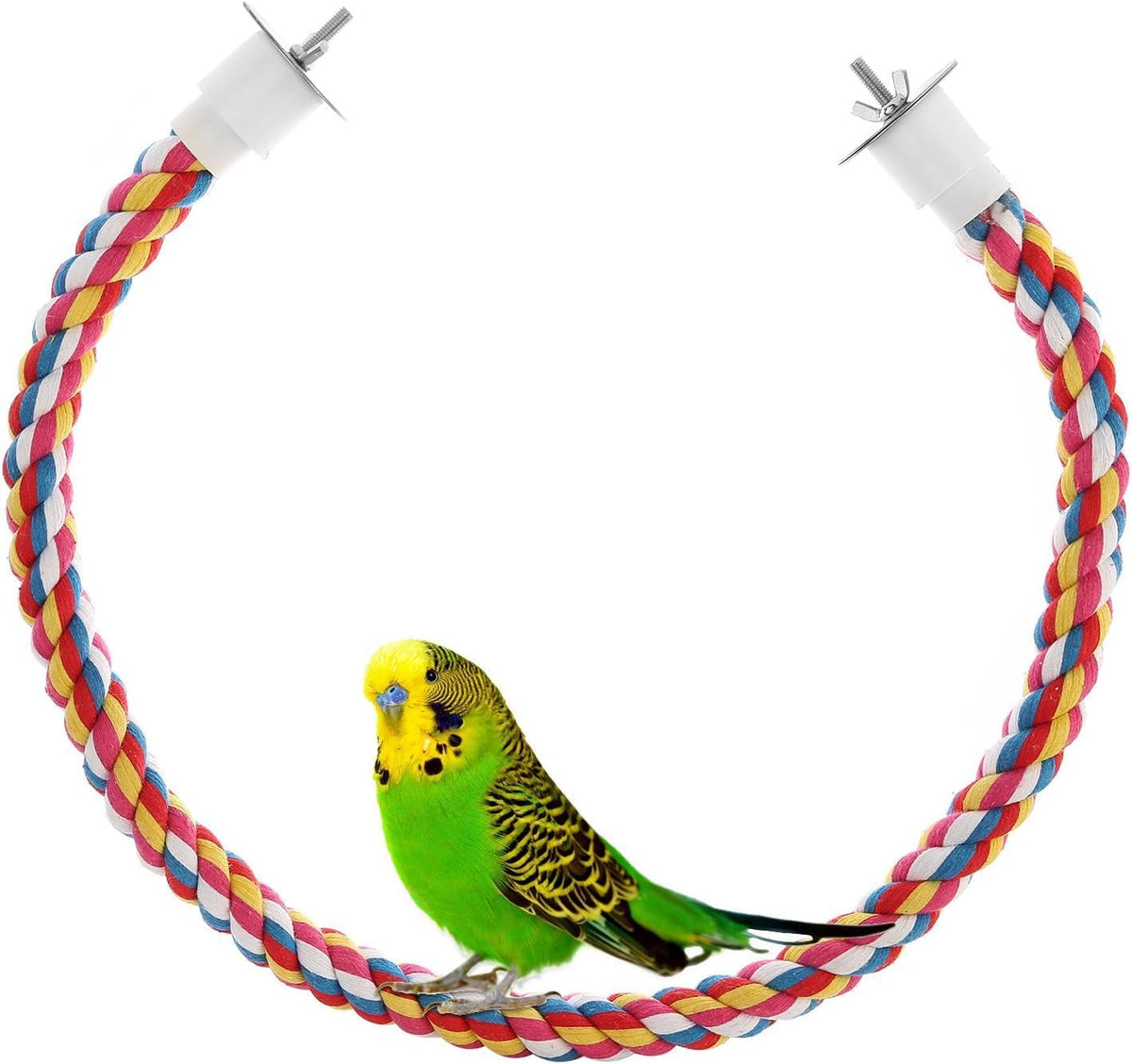 Bird Rope Bungee Perch Toy