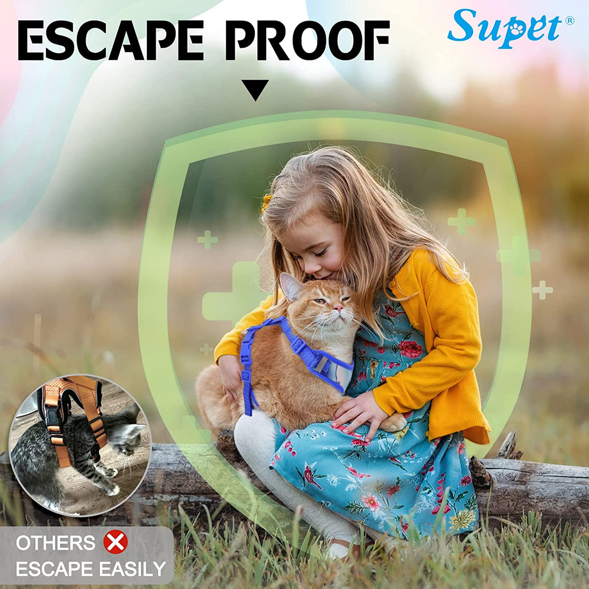 Escape-Proof Cat Harness & Leash Set