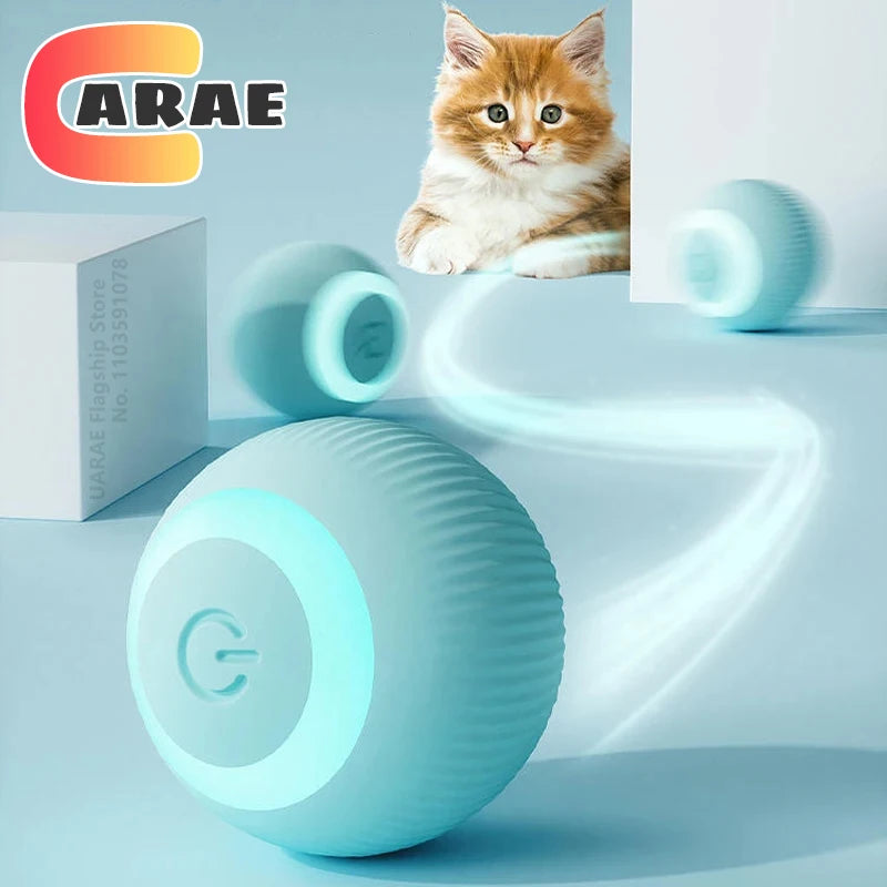 Electric Rolling Ball Interactive Cat Toy