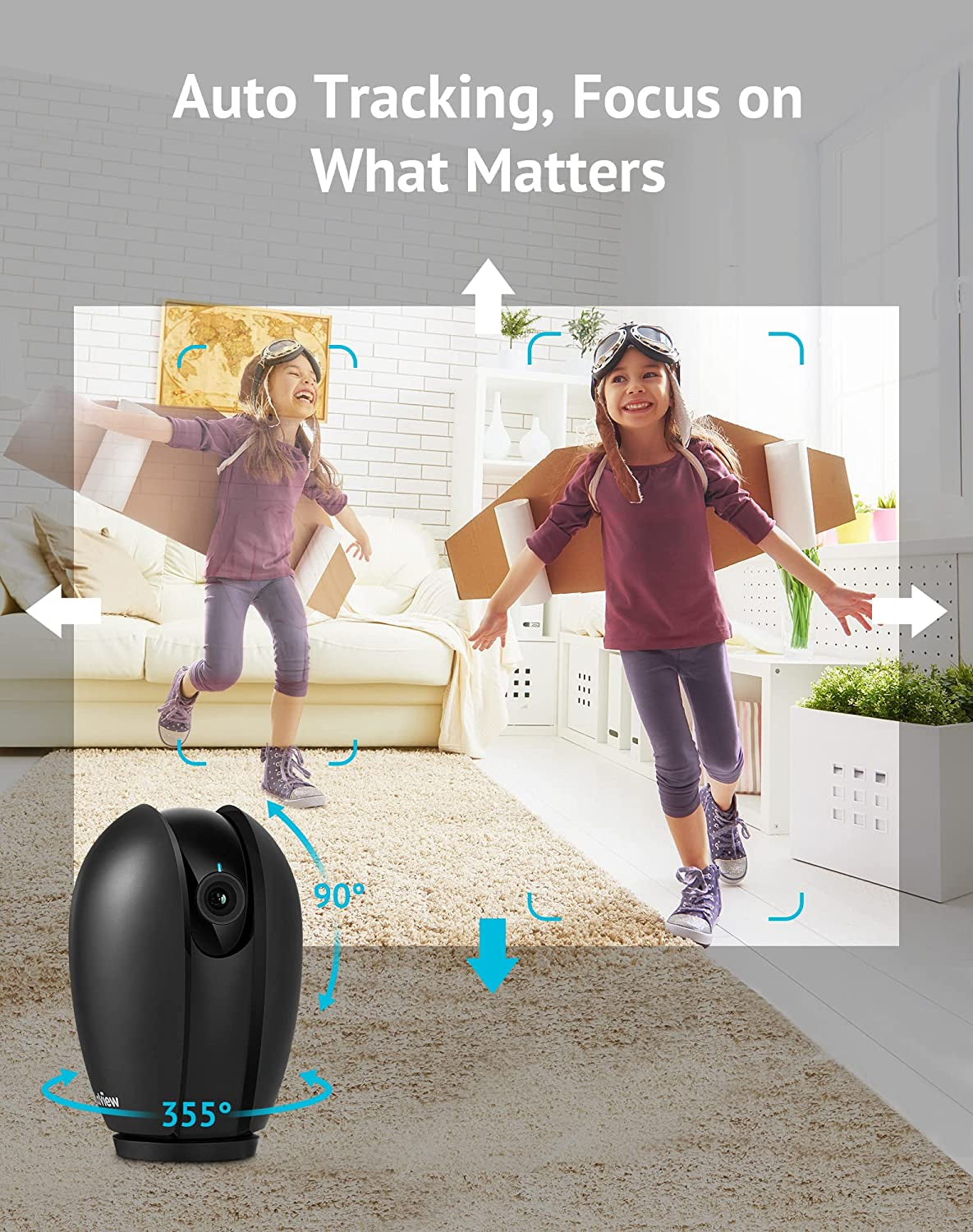 Wifi Pet Camera W/ 2-Way Audio