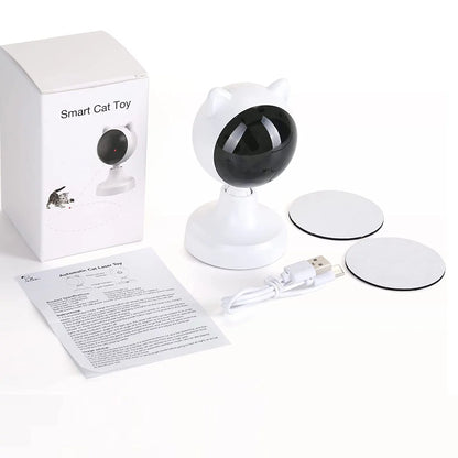 Automatic Cat Laser Toy, Interactive for Indoor Cats