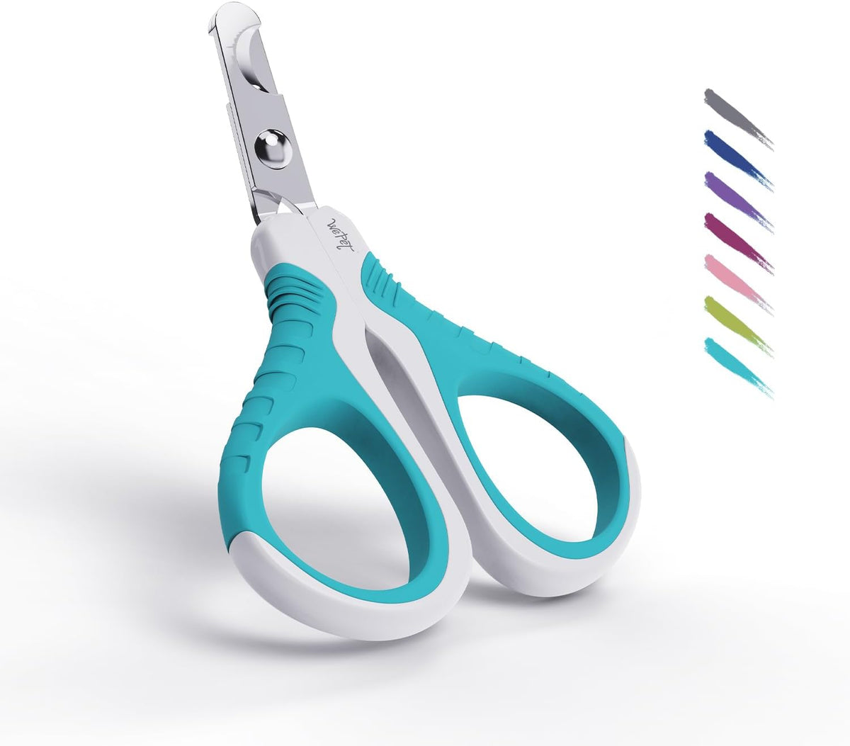 Pet Nail Clippers, Professional Bended Scissor Trimmer