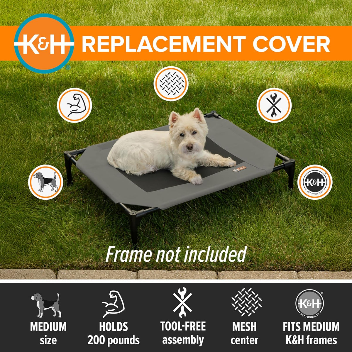 K&H Dog Cot Replacement Cover