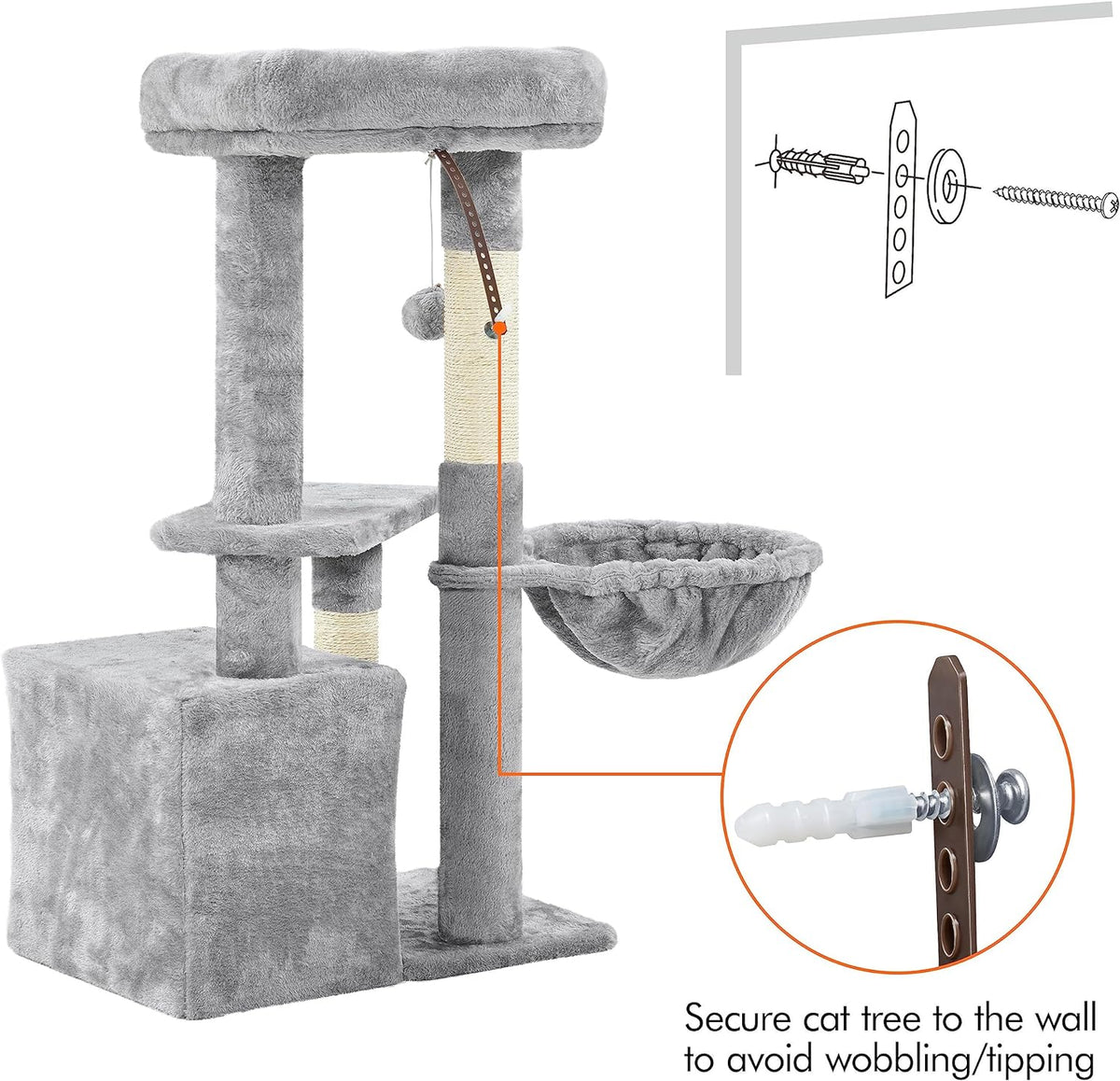 34In Multi-Level Cat Tree