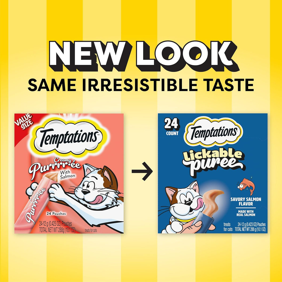 Lickable Cat Treat Purees (24Ct)