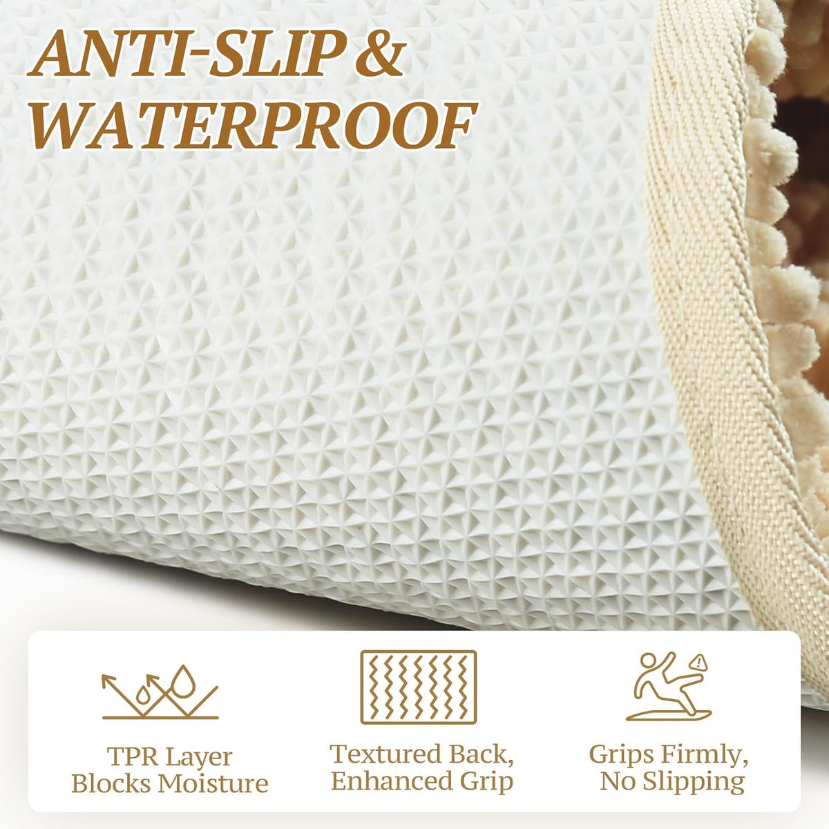Chenille Muddy-Paw Door Mat