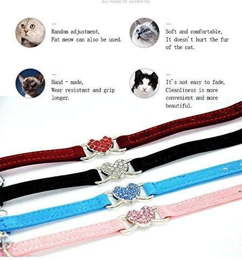 Velvet Cat Collar W/ Bell
