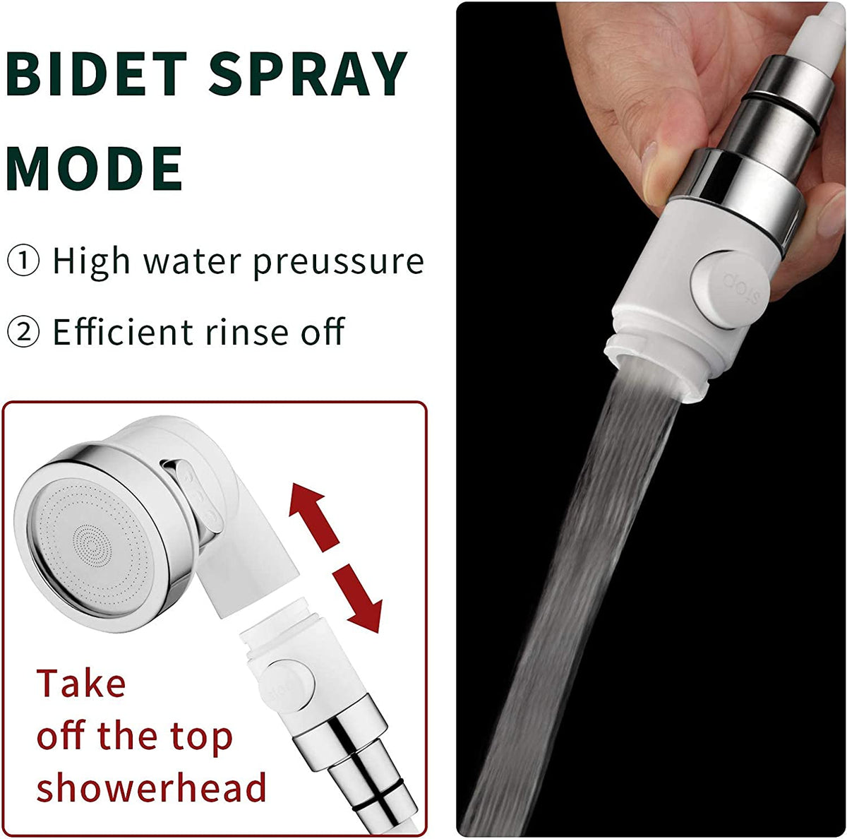 Sink Faucet Sprayer Attachment, Dog Bathing Hose Set