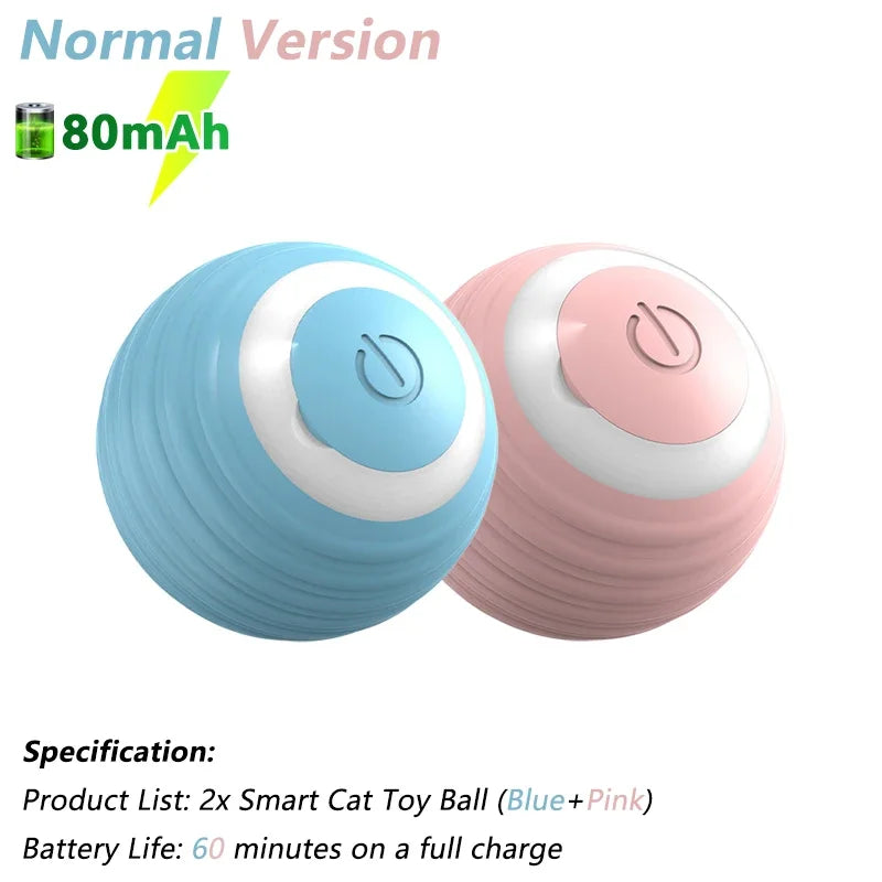 Electric Rolling Ball Interactive Cat Toy