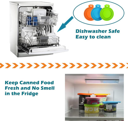 Silicone Can Cover Lids (4-Pack)