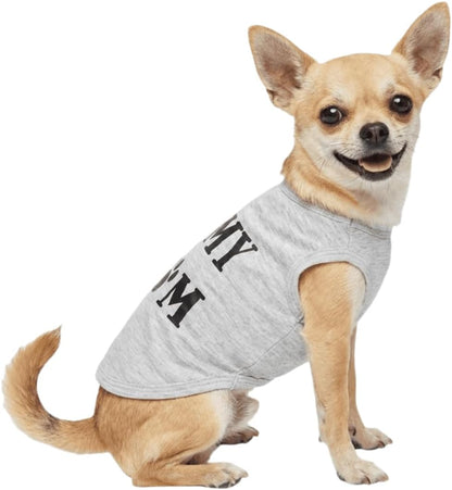 "I Love My Mom" Puppy T-Shirt