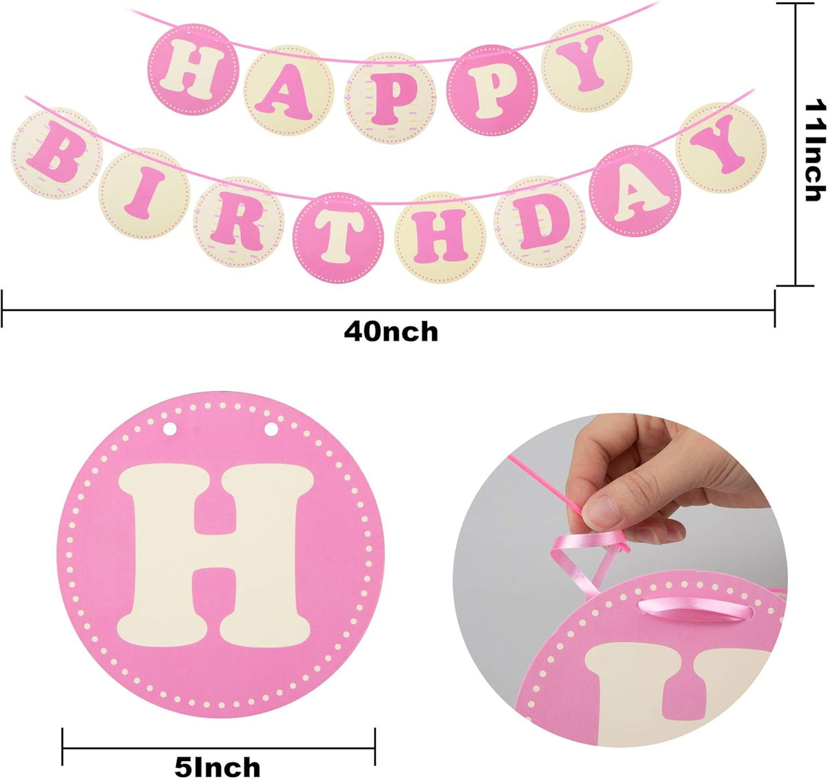 Dog Birthday Party Supplies Set, Bandana Hat Banner Bow Tie
