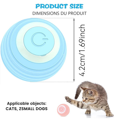 Electric Rolling Ball Interactive Cat Toy