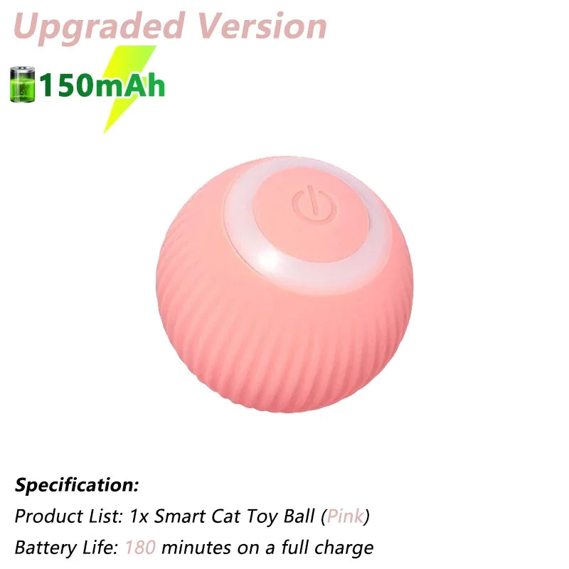 Electric Rolling Ball Interactive Cat Toy