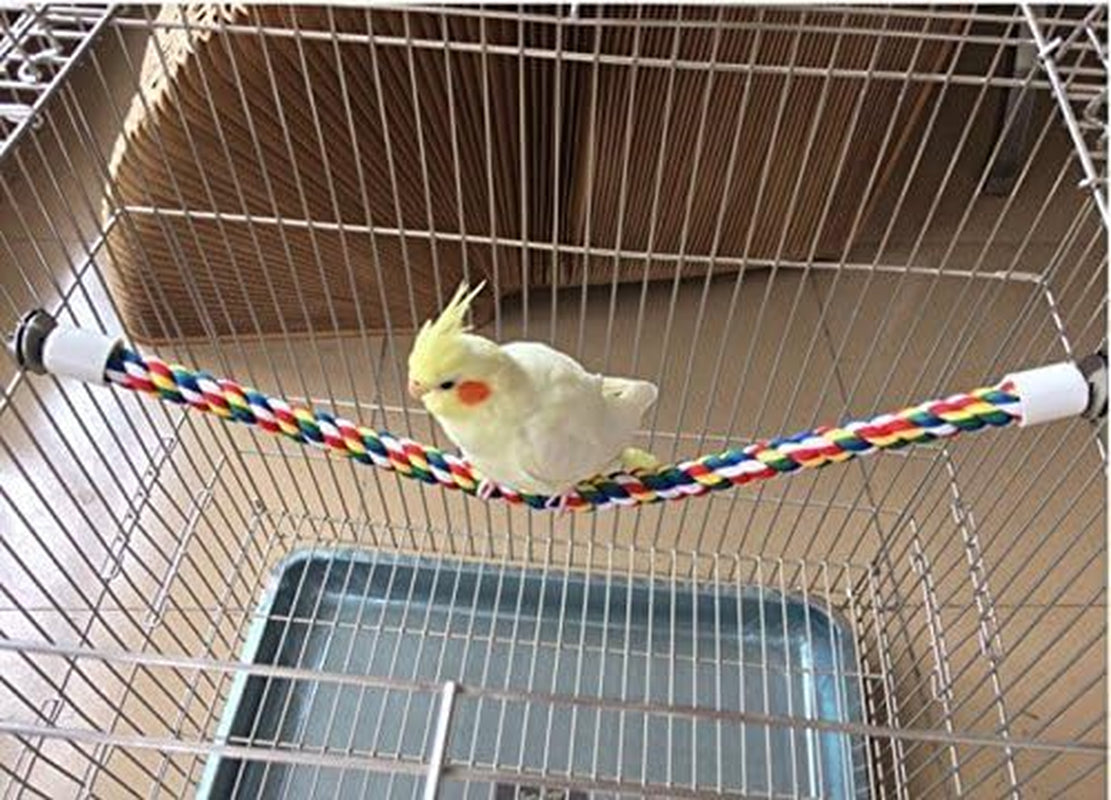 Bird Rope Bungee Perch Toy