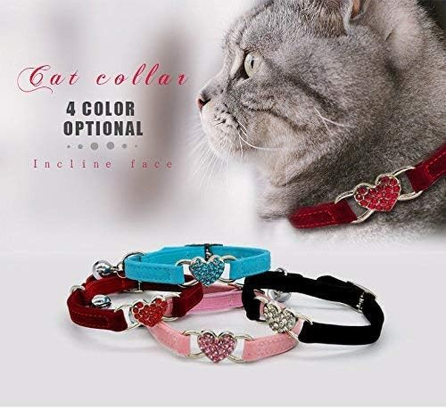 Velvet Cat Collar W/ Bell