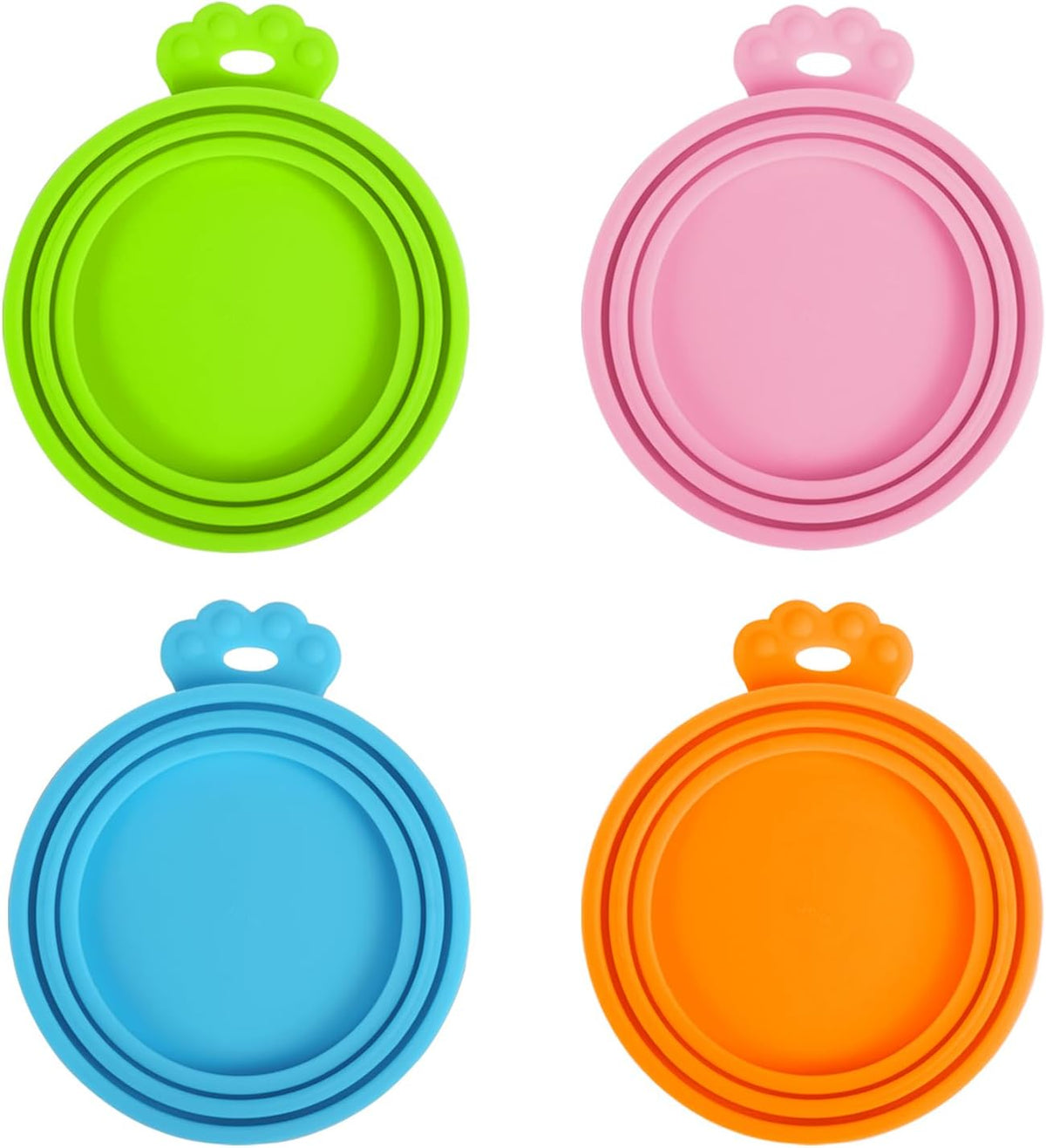 Silicone Can Cover Lids (4-Pack)