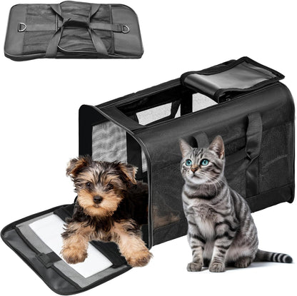 Pet Travel Carrier, Soft-Sided, Airline Approved