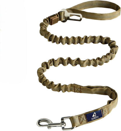 Bungee Leash W/ Car Seatbelt Clip