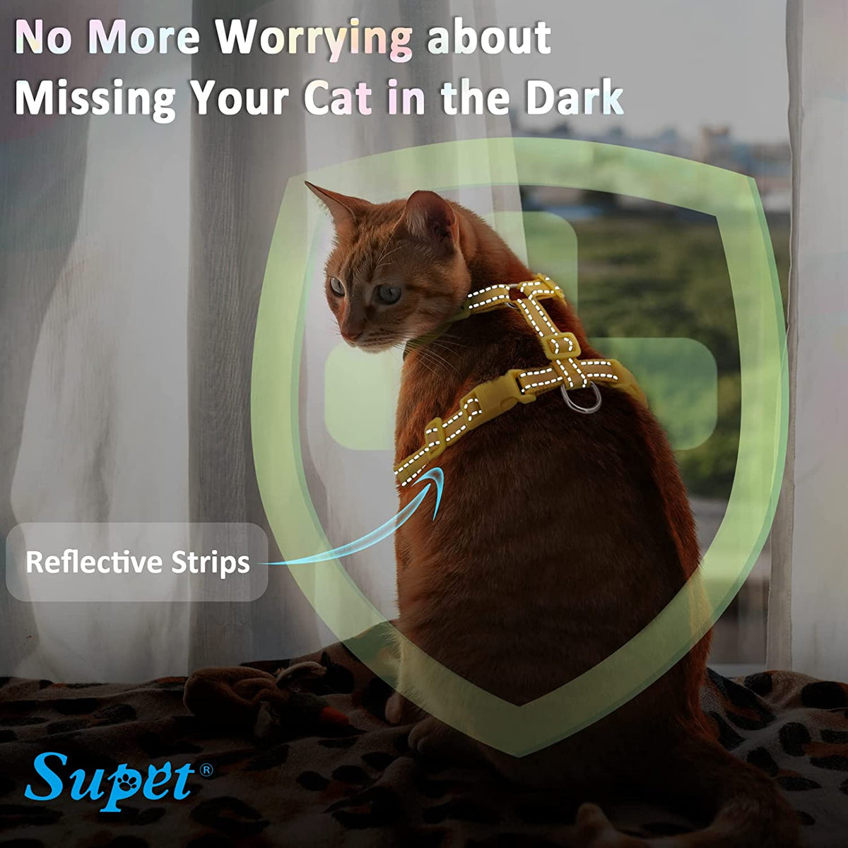 Escape-Proof Cat Harness & Leash Set