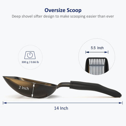 Aluminum Cat Litter Scoop
