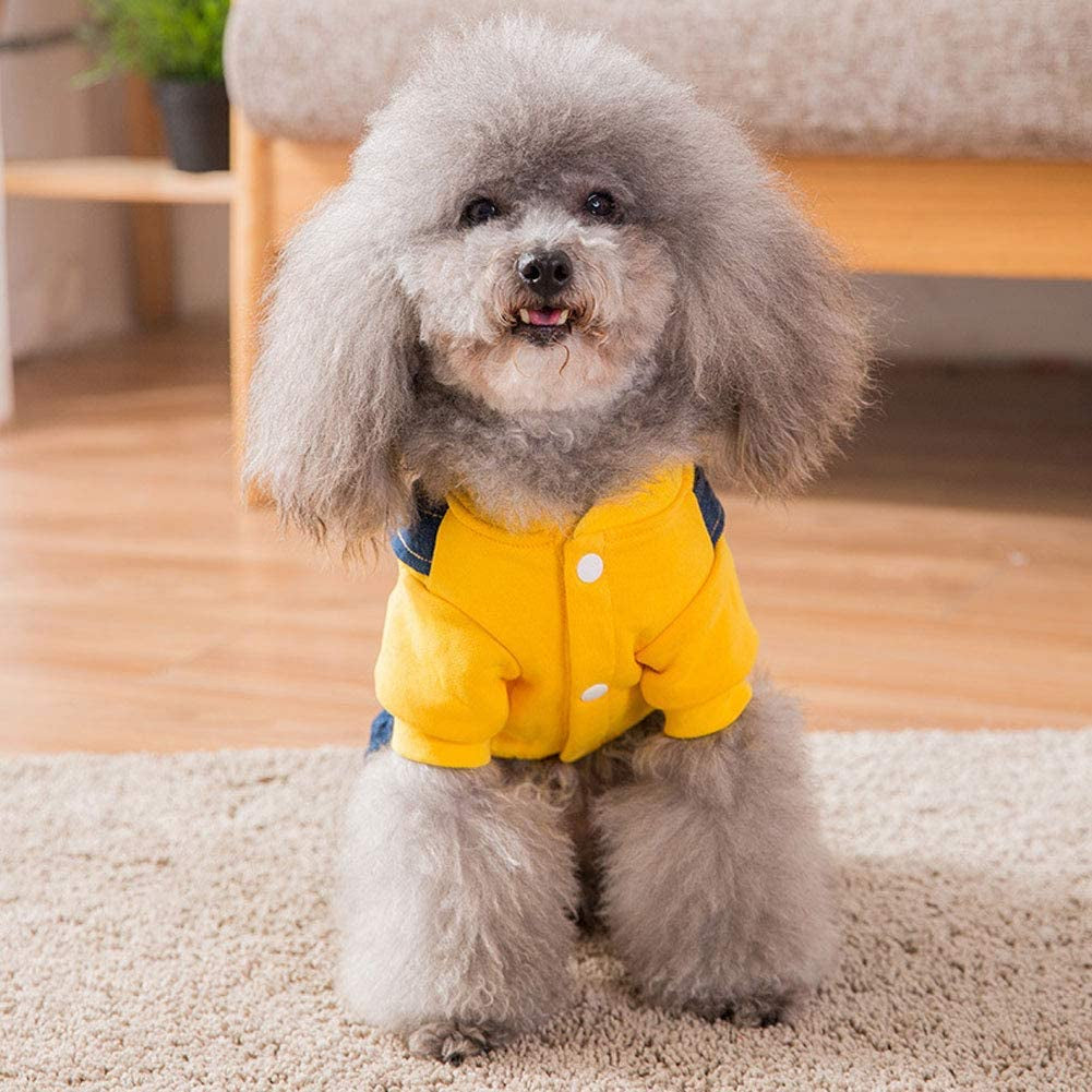 Dog Costume Denim Overalls