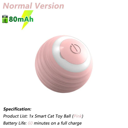 Electric Rolling Ball Interactive Cat Toy